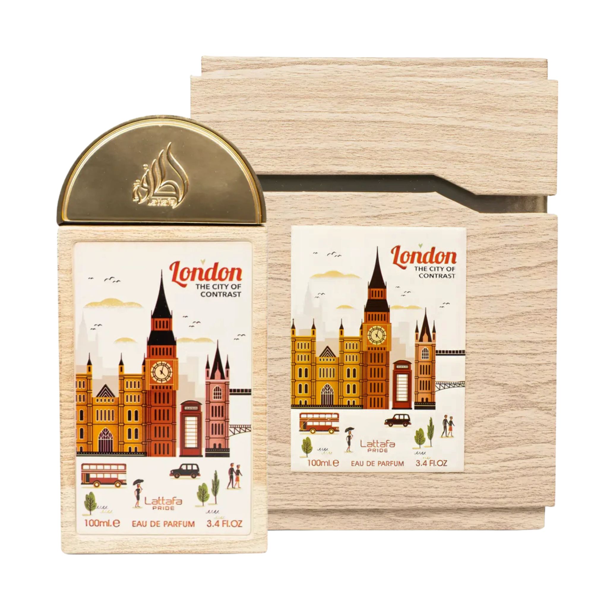 London The City of Contrast 100ml EDP Lattafa Pride