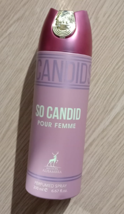 Pack of 6-So Candid Pour Femme 200ml Deodorant by Maison Alhambra