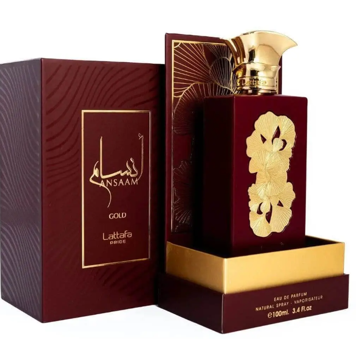 Ansaam Gold 100ml Eau De Parfum by Lattafa Pride