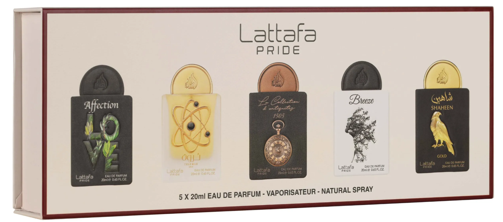 5P Giftset 20ml Box-01 by Lattafa Pride