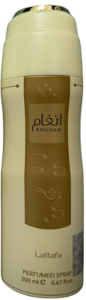 Angham 200ml Body Sprays by Lattafa (Pack of 12)