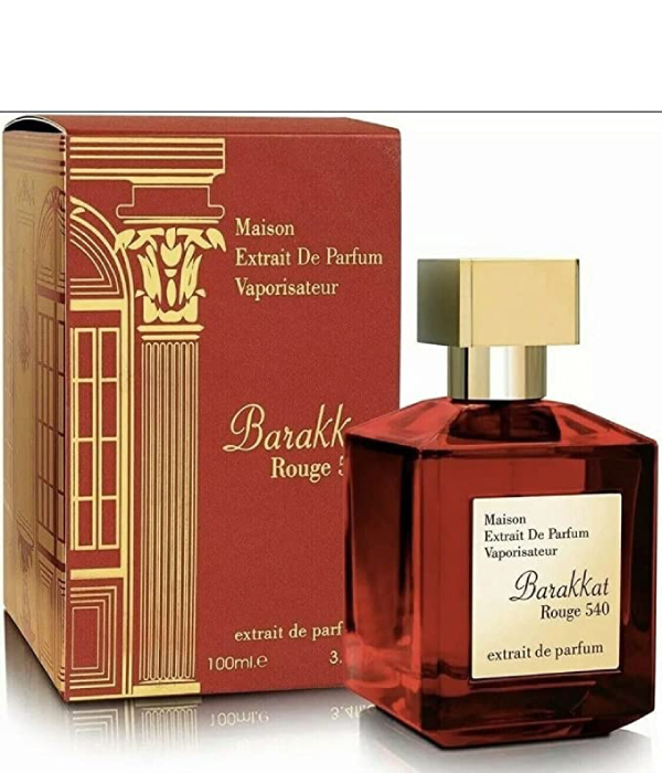 Barakkat Rouge Extrait  100ml by Fragrance World - Eau De Parfum