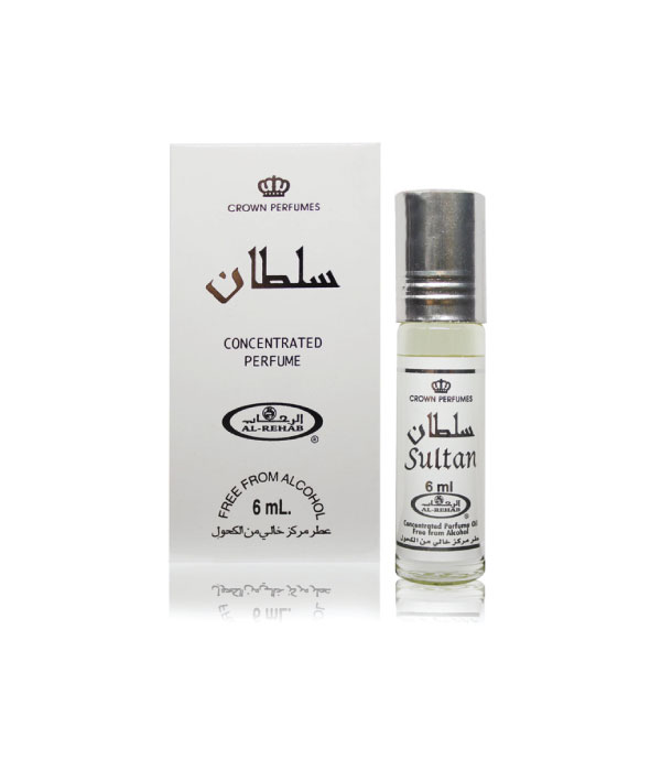 Pack of 6 - Sultan  6ml Perfume Oil by Al Rehab