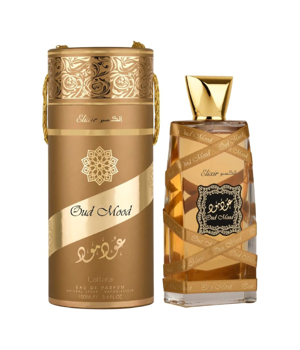 Oud Mood Elixir 100ml by Lattafa Perfumes- Eau De Parfum